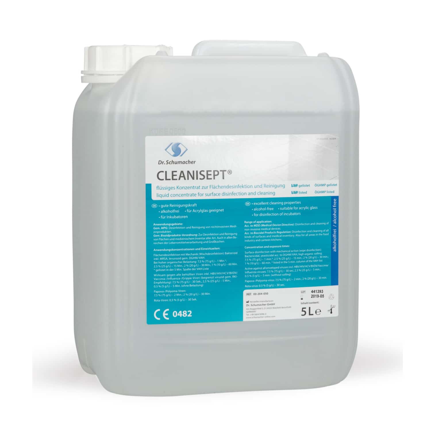 Domafresh Chlorreiniger, 5 Liter - Geräte- und Flächendesinfektionsmittel